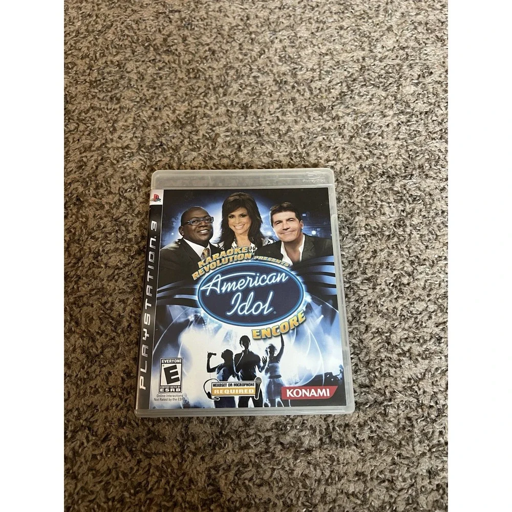 Karaoke Revolution American Idol Encore (Sony Playstation‎ 3)PS3 CIB Tested